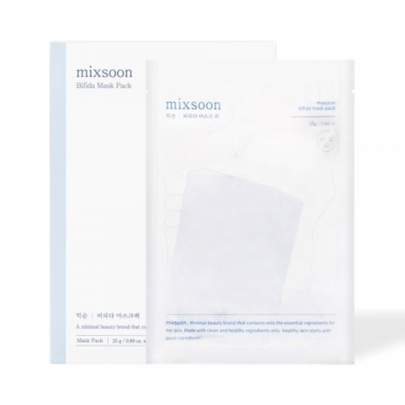 [mixsoon] 믹순 비피다 장벽 마스크팩 1박스 (5매)