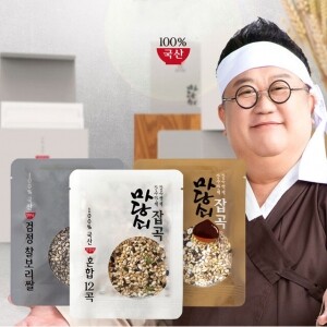 [국내산] 마당쇠잡곡 혼합12곡 찰보리 흑미 현미 50팩 100팩