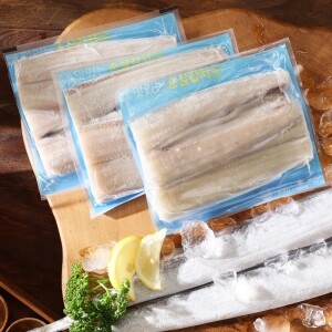 싱싱두툼 여수 순살갈치 9팩 1.35kg 갈치 손질갈치