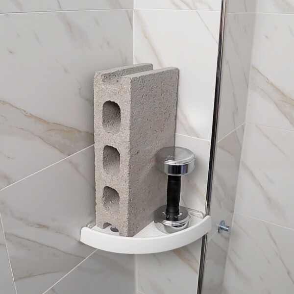 STAR PLANET SHOP,[국내생산] 미러선반 3세트 초강력 압착식 흡착 무타공 화장실 주방 코너 욕실선반