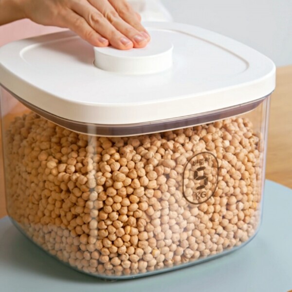 STAR PLANET SHOP,[원터치] 독일 코겔 진공 쌀통 바로락 5kg 10kg 쌀독 쌀보관통 쌀항아리 밀폐 쌀보관함