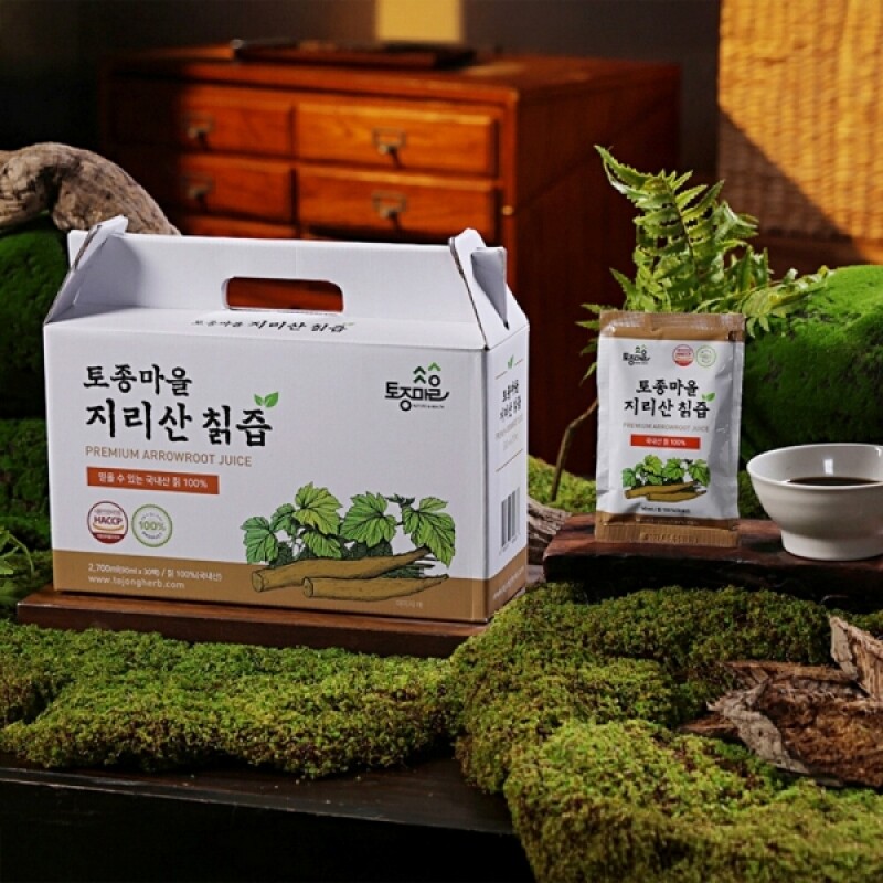 [국내산] 토종마을 지리산 야생 칡즙 칡 엑기스 생칡즙 농축액 60포