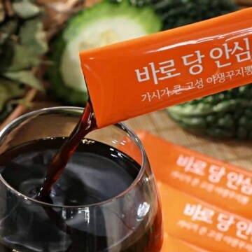 바로당안심 3개월분 꾸지뽕진액 여주즙 바나바잎 돼지감자