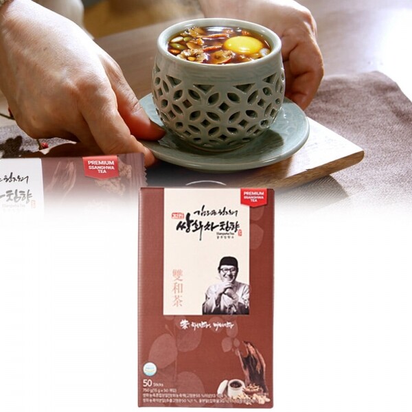 STAR PLANET SHOP,[리뉴얼] 김오곤 진한 쌍화차 침향 50포 고명 50g 쌍화 건강차 한방 전통차