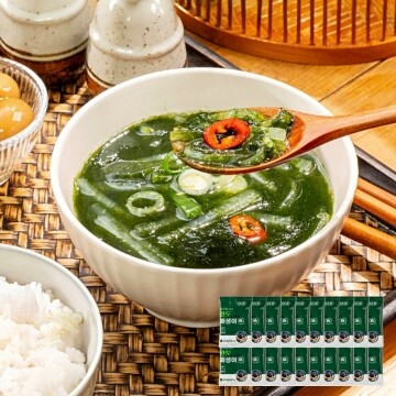 [완도산] 싱싱두툼 오세경 어부 완도 매생이 톡 세척 매생이 블럭 20팩