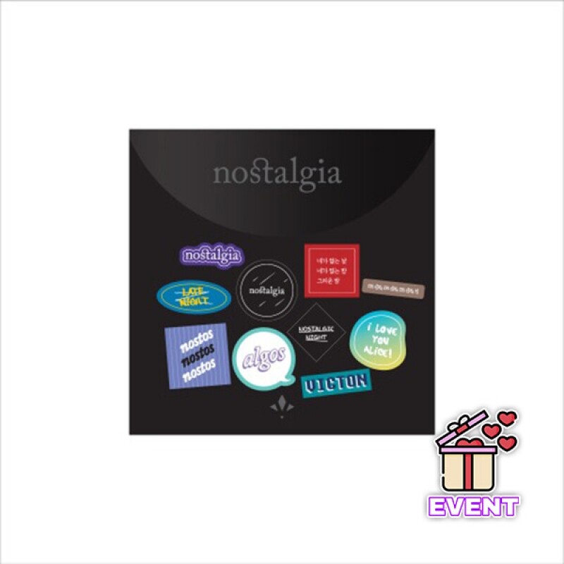 [아이돌굿즈] 빅톤 - 스티커 세트 / 'nostalgia' POP-UP STORE