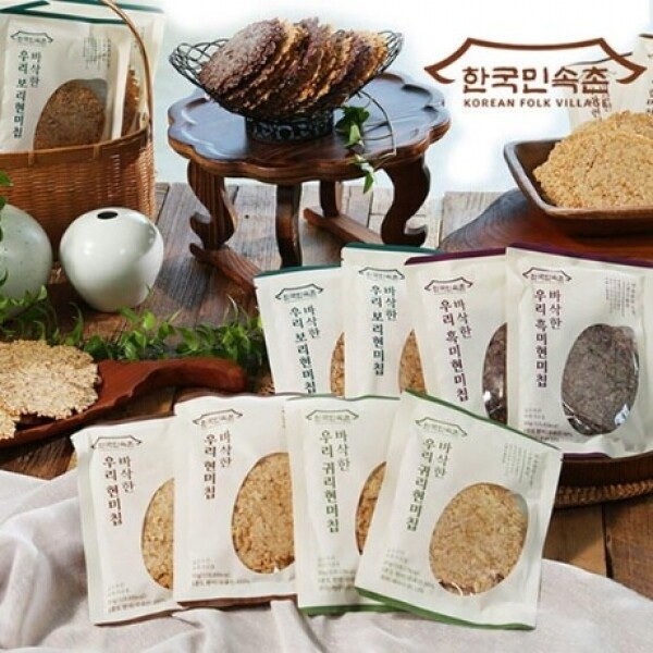 STAR PLANET SHOP,[한국민속촌] 바삭한 우리현미칩 38팩 (1세트)