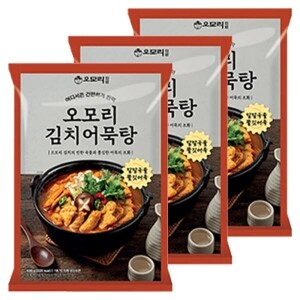 [오모리] 오모리 김치어묵탕 600g x3팩