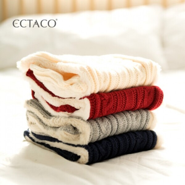 STAR PLANET SHOP,[엑타코] 히트넥 꽈배기 니트 워셔블 넥 워머