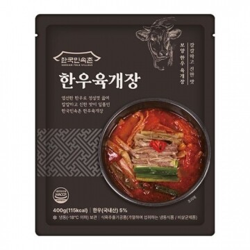 [한국민속촌] 한우육개장 400g x 5팩