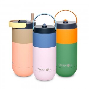 캐나다 아소부 스텐 진공 보온보냉 텀블러 900ml 오르빗 파스텔 (파스텔 그린, 파스텔 핑크, 파스텔 피치)