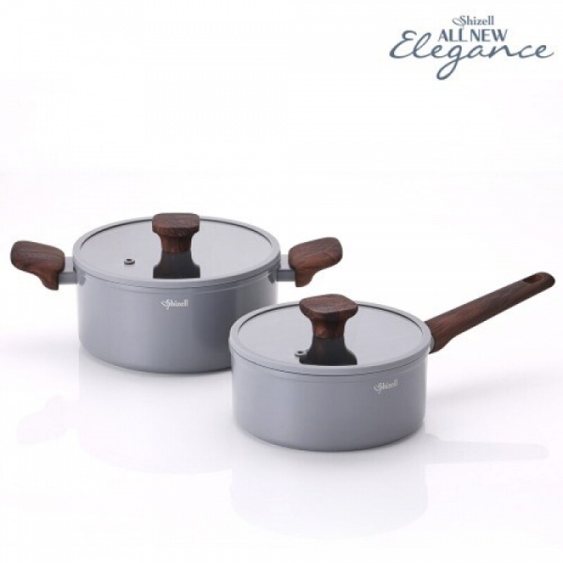 [쉬젤] 올뉴엘레강스 IH 냄비 2종세트 (편수 18cm,양수 20cm)